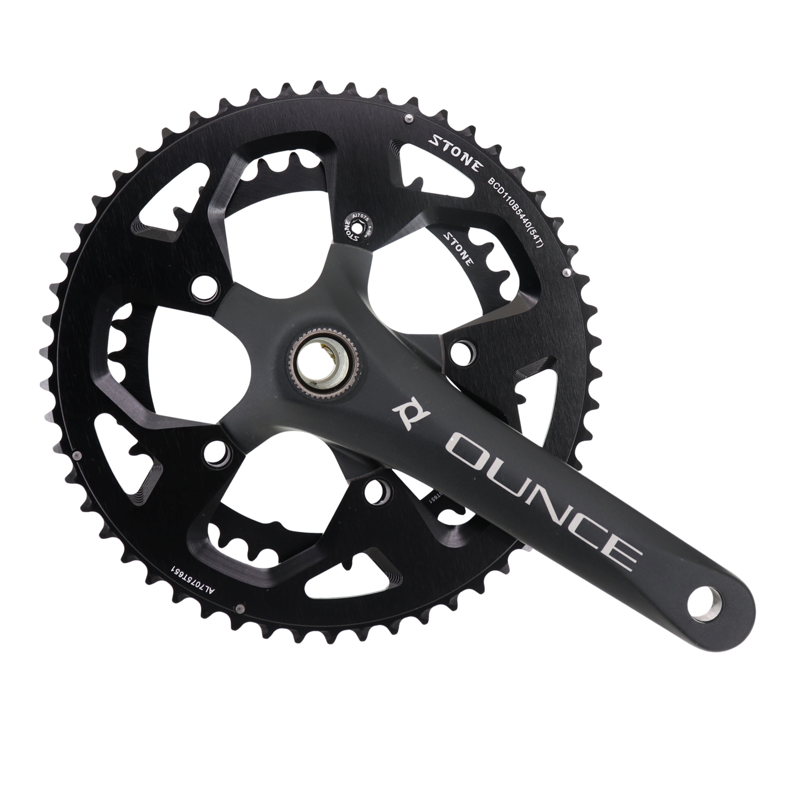 リカルド2 Stone Bike Round Double Chainring 110bcd 2x 52 36T 53 39T 54