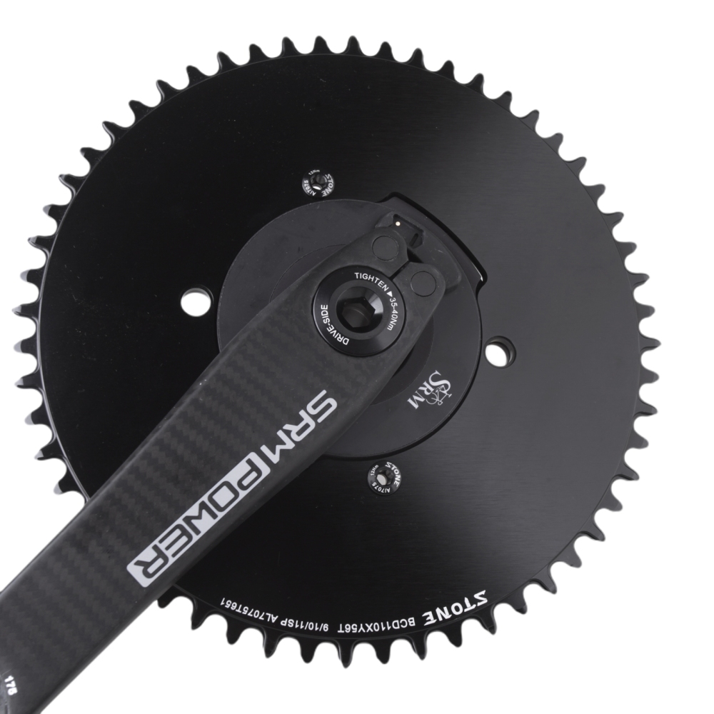 Stone Chainring 110BCD for SRM Power Meter PM7 PM9 Crankset 5800 6800 4700 9000 Round 42 44 46 48 58T 60 Road Bike 110 Bcd 1X
