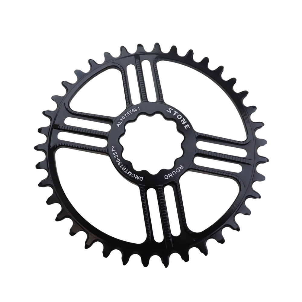Stone Round Chainring For Rotor 30mm REX 1.1 REX 2.1. 3D+ XC2 3DF XC2 5mm Offset 30T 32 34 36 38T MTB Bike Chainwheel DM