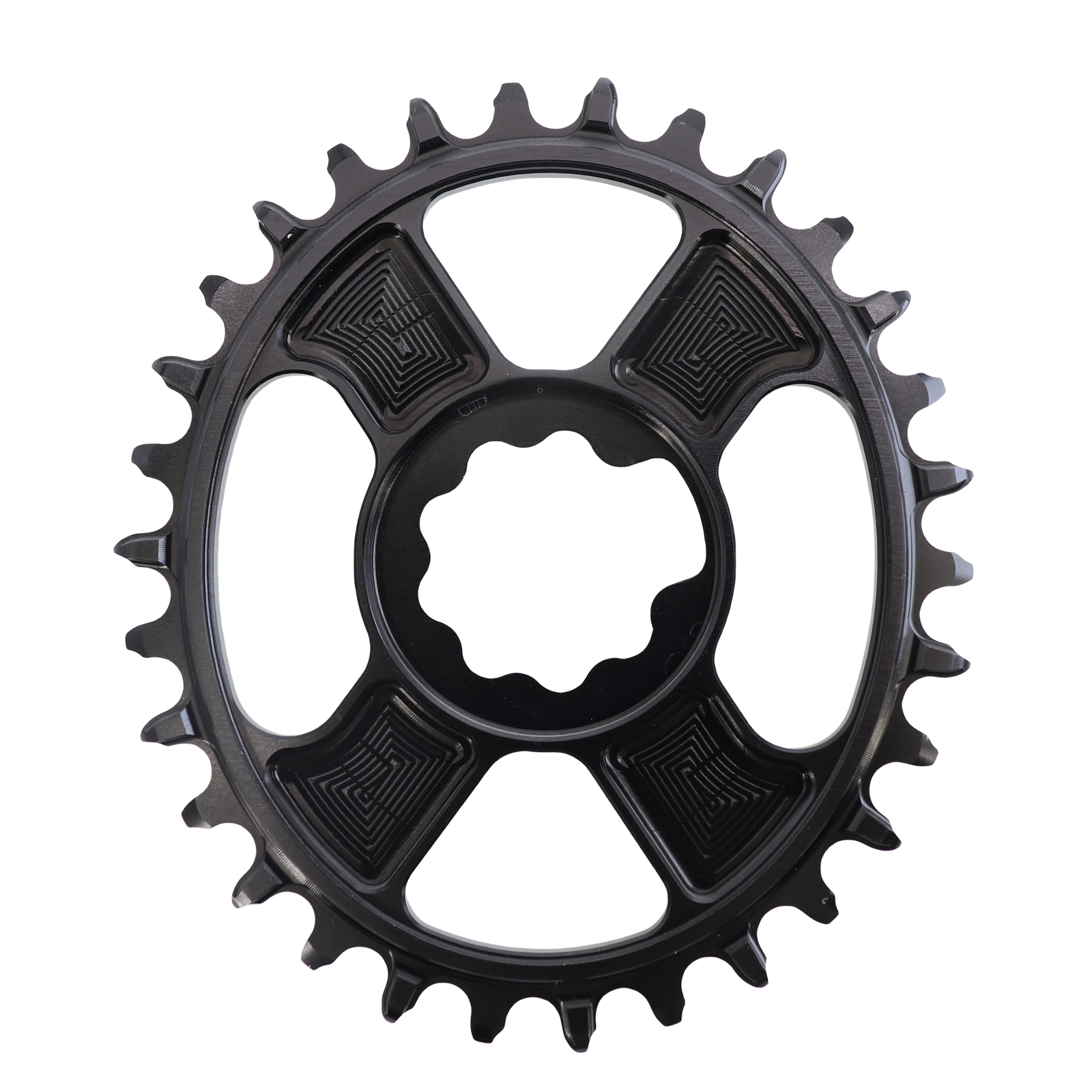 Stone Oval Direct Mount Chainring for Rotor 3D+ 3DF 30–38T