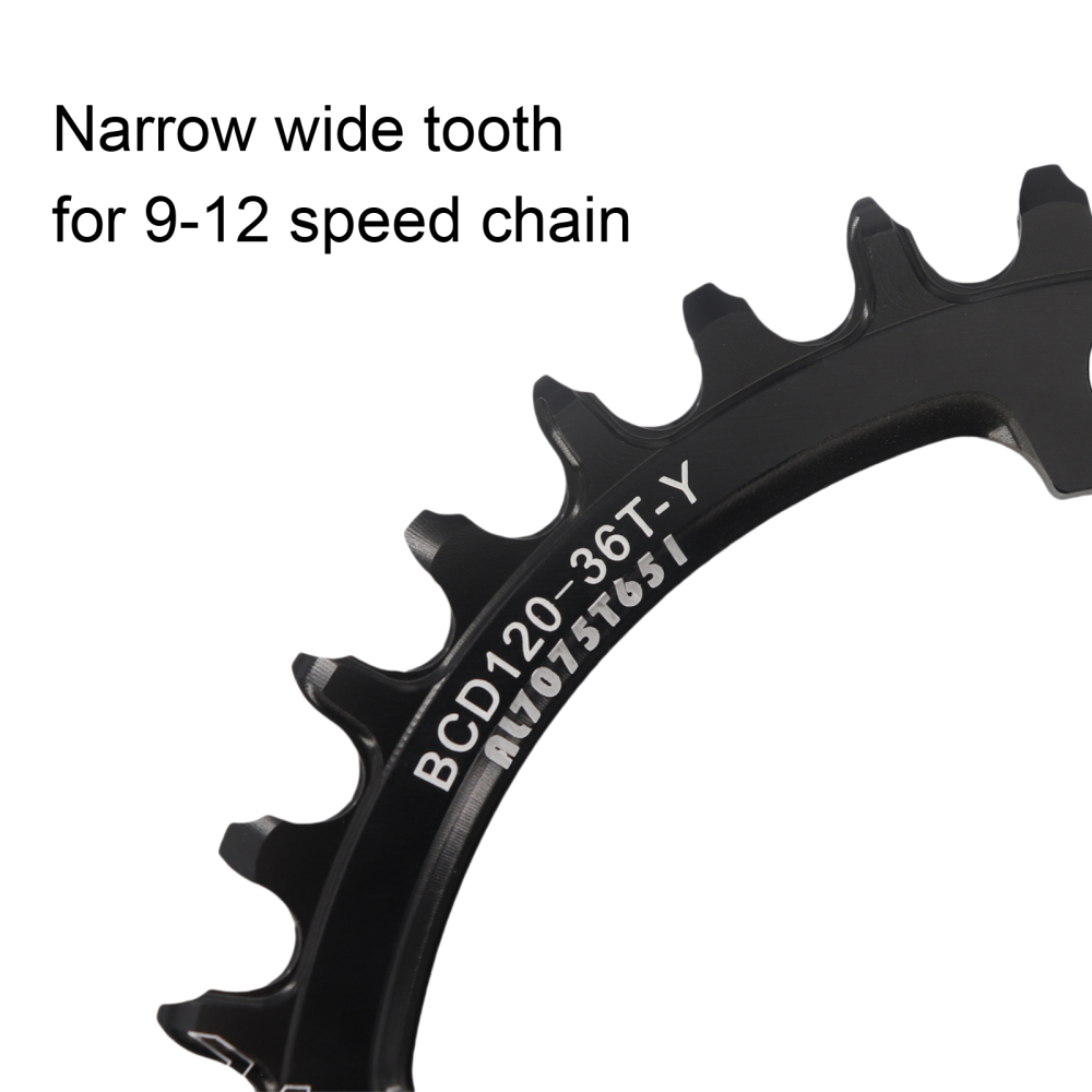 Stone Chainring Round Oval 120BCD 36 38 40T 44 46T 48T road Bike MTB ChainWheel Tooth Plate for sram X9 XX 120bcd