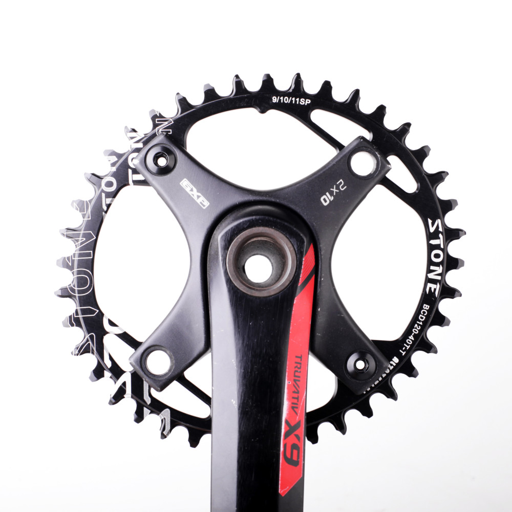 Stone Chainring Round Oval 120BCD 36 38 40T 44 46T 48T road Bike MTB ChainWheel Tooth Plate for sram X9 XX 120bcd