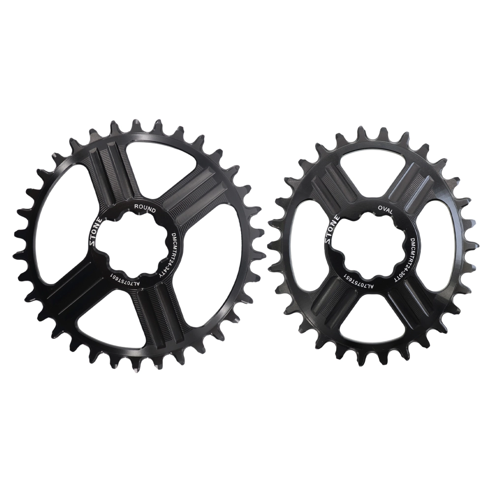 Stone Chainring For Rotor 24mm Round 30T 32T 34 36 38T Direct Mount ...