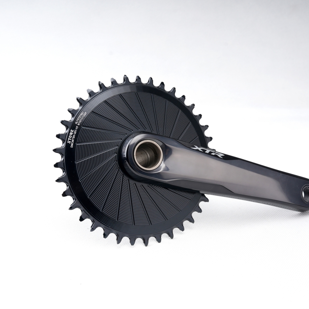 Stone Chainring For Shimano 12s M9100 M8100 M7100 M6100 Round 26 28 30T to 48T 12 Speed Direct Mount MT900 8100 7100 6100 Aero Hollow  M9200 M9220