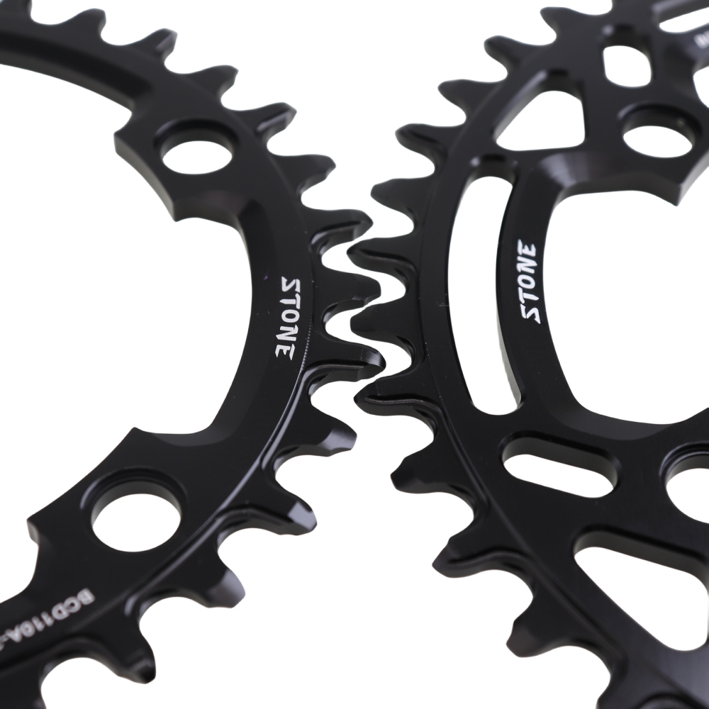 Stone Round Chainring 110BCD for Apex Sram 4 bolts 34 36 38 42T 44 46T 48 50T 54 56 58T 60 Road Bike MTB 9 10 11 12s gravel