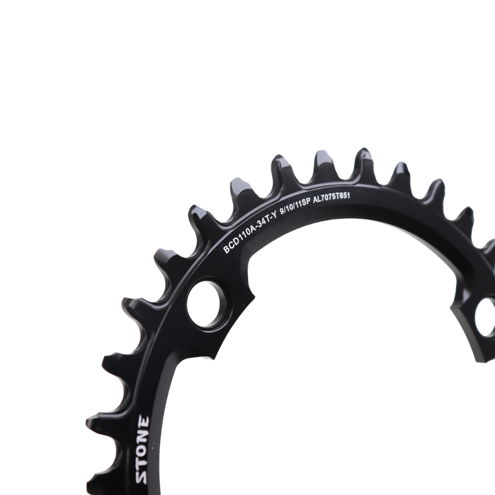 Stone Round Chainring 110BCD for Apex Sram 4 bolts 34 36 38 42T 44 46T 48 50T 54 56 58T 60 Road Bike MTB 9 10 11 12s gravel