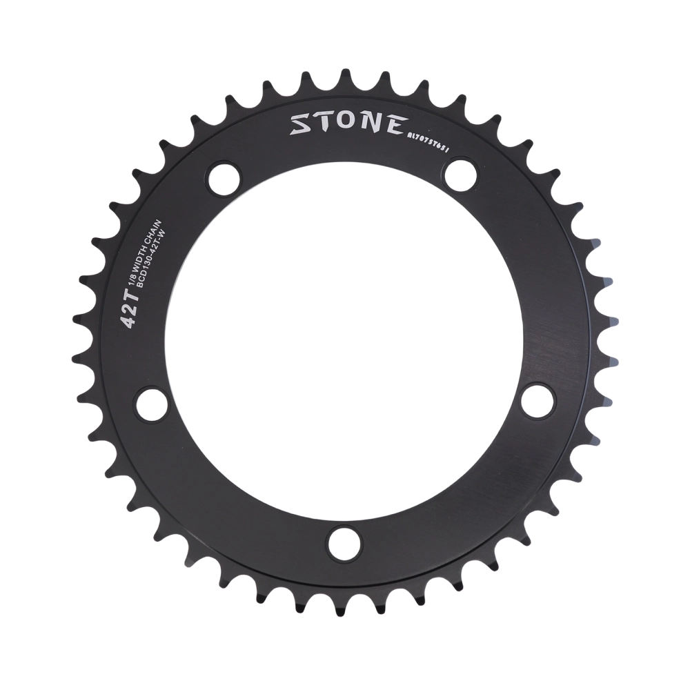 Stone 130 BCD Chainring Fixed Gear Track Bike Fixie Round 42T 46T