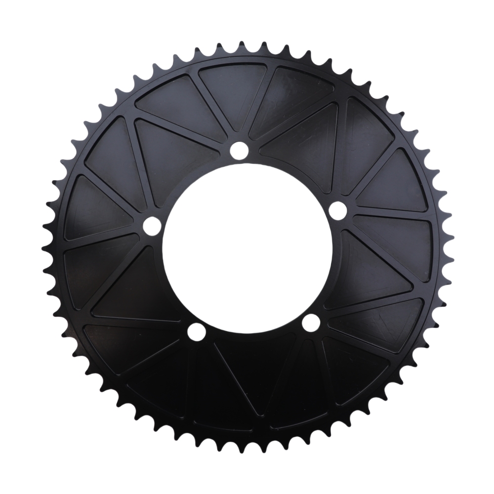 Stone 130 BCD Chainring Fixed Gear Track Bike Fixie Round 42T 46T 48T 50T 52t 54 58t 60t Tooth Chainwheel 130bcd 1/2*1/8 Chain