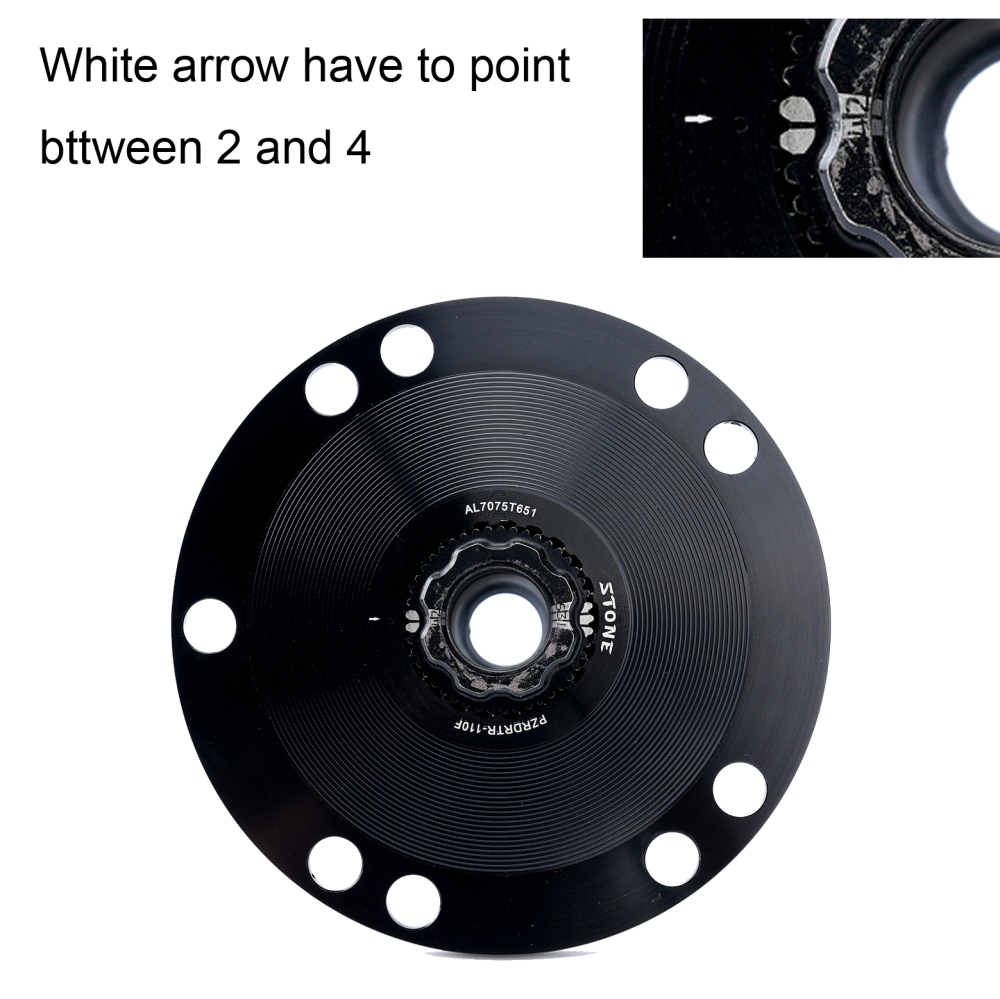 Stone Bike Chainring for Rotor To 110BCD Adapter Spider Converter for Kapic Aldhu Vegast Hawk Raptor Inpower 4/5 Arm Bolt Crank
