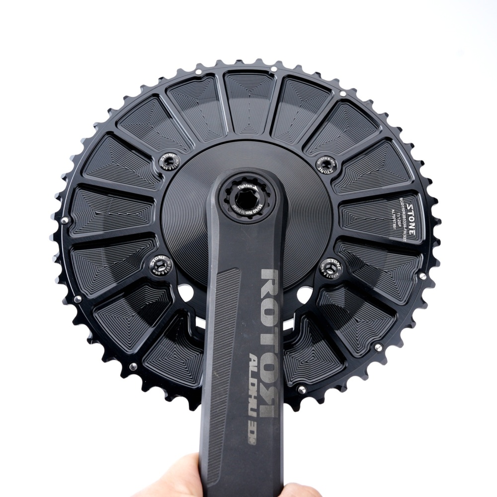 Stone Bike Chainring for Rotor To 110BCD Adapter Spider Converter for Kapic Aldhu Vegast Hawk Raptor Inpower 4/5 Arm Bolt Crank