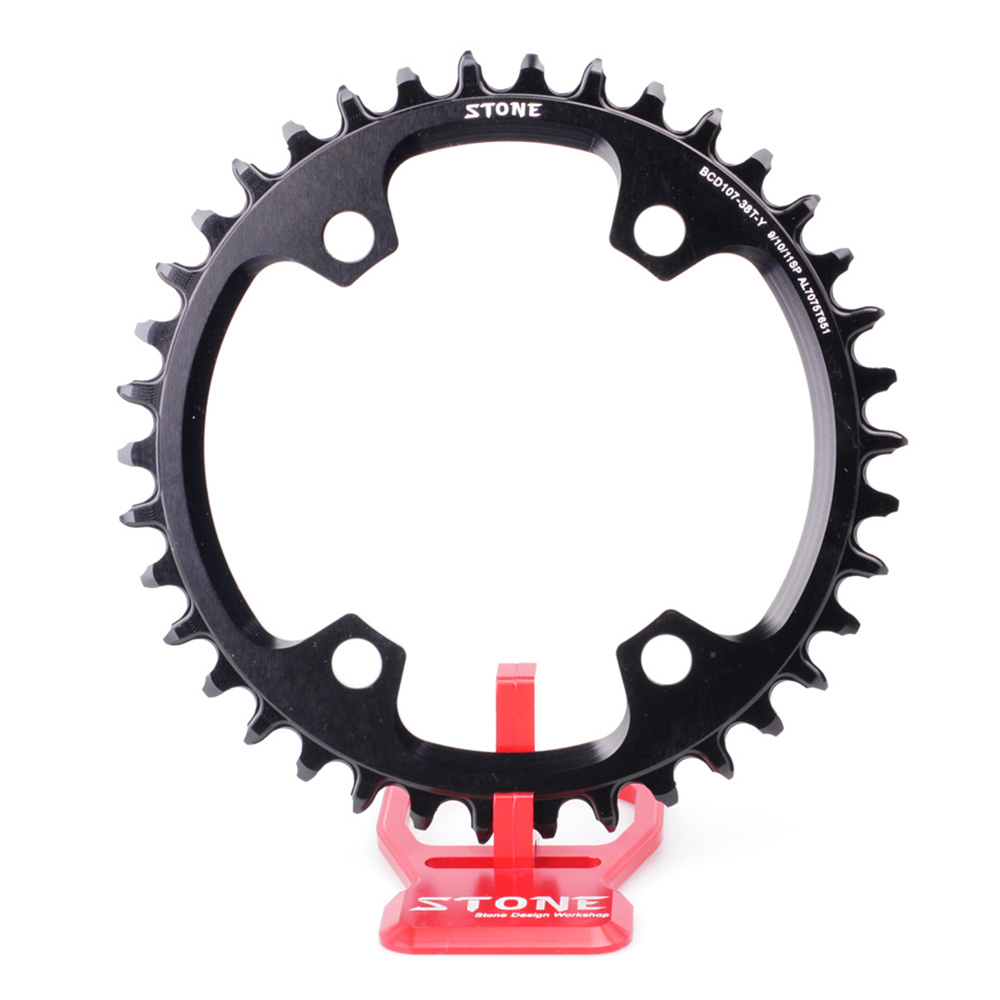 Stone Round Chainring 107BCD for Sram Force AXS 12S Crankset 107 Bcd MTB Road Bike Chainwheel 34 36 40 42 54 56 58 60T