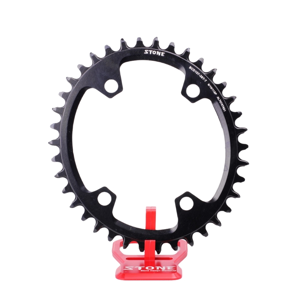 Stone Oval Bike Chainring 107BCD for Sram Force AXS 12S Crankset 107 Bcd MTB Road Bike Narrow and Wide Chainwheel 36T To 60T