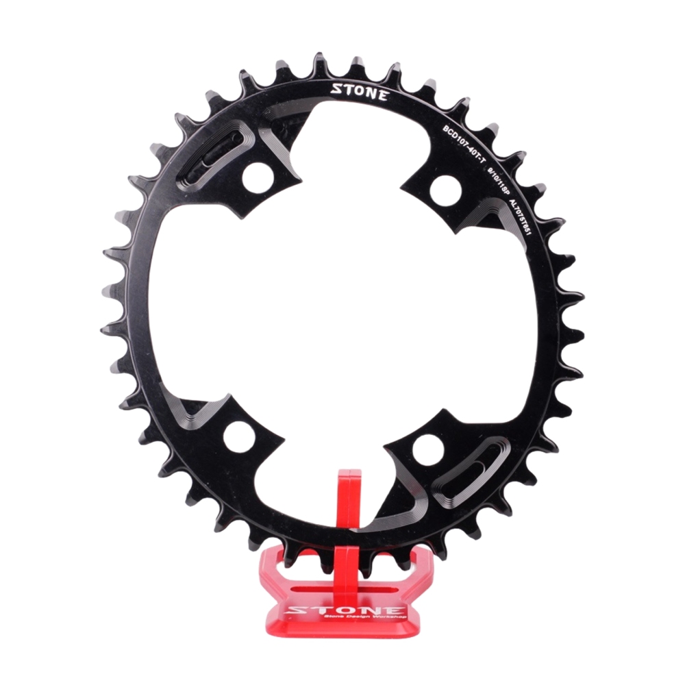 Stone Oval Bike Chainring 107BCD for Sram Force AXS 12S Crankset 107 Bcd MTB Road Bike Narrow and Wide Chainwheel 36T To 60T