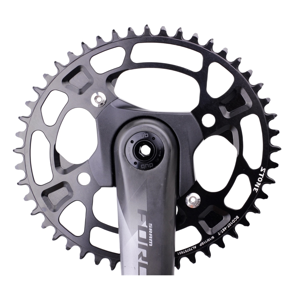 Stone Oval Bike Chainring 107BCD for Sram Force AXS 12S Crankset 107 Bcd MTB Road Bike Narrow and Wide Chainwheel 36T To 60T