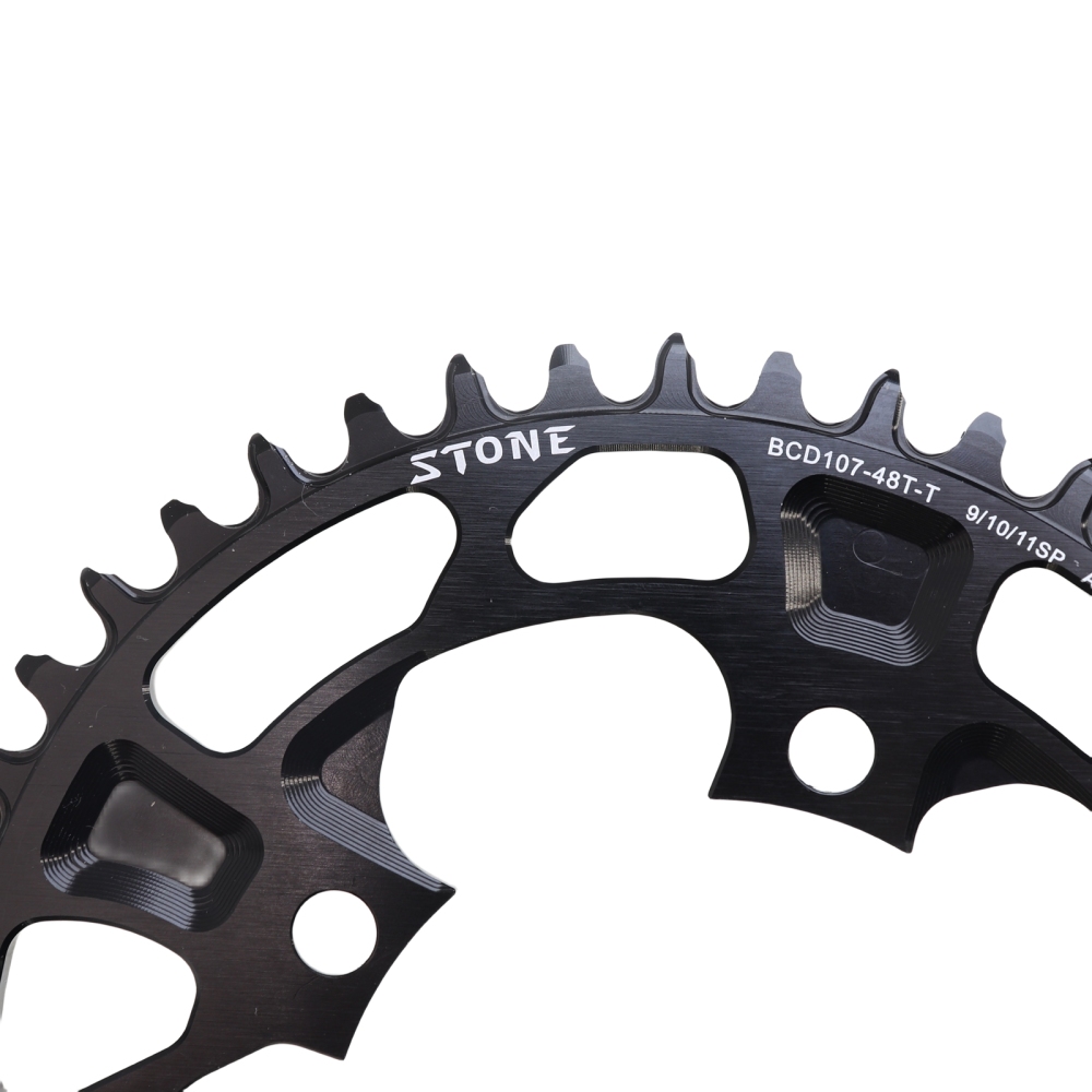 Stone Oval Bike Chainring 107BCD for Sram Force AXS 12S Crankset 107 Bcd MTB Road Bike Narrow and Wide Chainwheel 36T To 60T