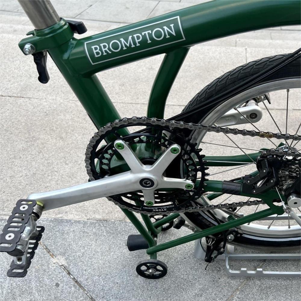 Stone Chainring 130BCD for Brompton for Sram Red Shimano 5700 6700 Oval 40 42 44 46 48 50 52 54 56 58T 60T Road Folding Bike Chainwheel