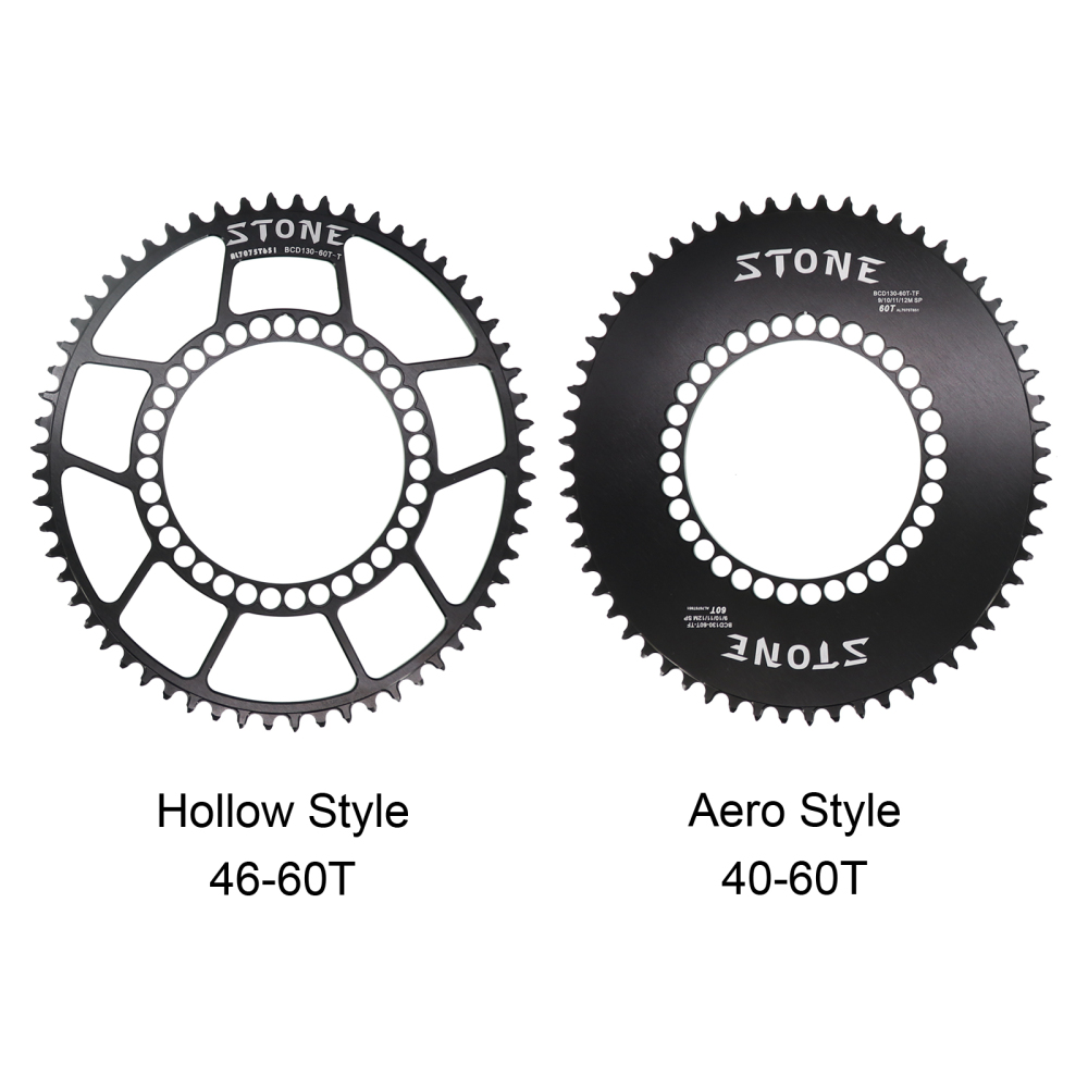 Stone Chainring 130BCD for Brompton for Sram Red Shimano 5700 6700 Oval 40 42 44 46 48 50 52 54 56 58T 60T Road Folding Bike Chainwheel