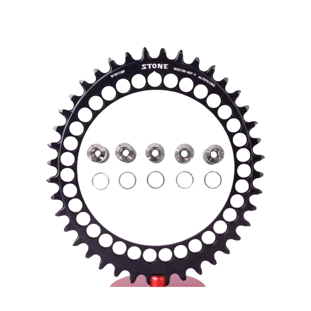 Stone Chainring 130BCD for Brompton for Sram Red Shimano 5700 6700 Oval 40 42 44 46 48 50 52 54 56 58T 60T Road Folding Bike Chainwheel