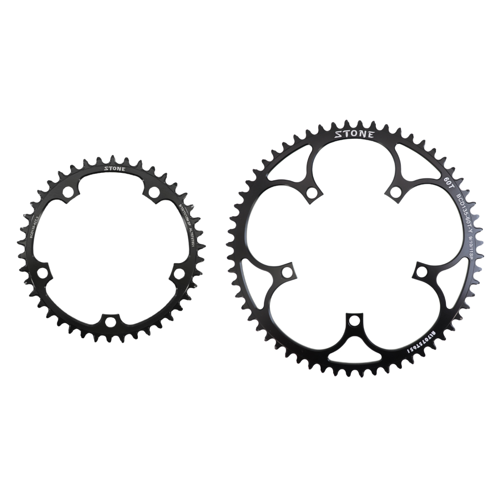 Stone 135BCD Chainring Round Narrow Wide 42 44 46 48 52 54 56T 58 60T tooth Road MTB Bike ChainWheel for campagnolo