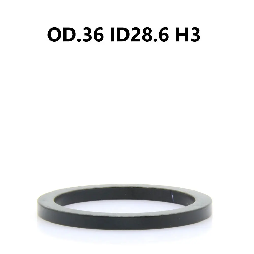 Neco 1.125 Inch 28.6mm 20/10/5/3/2mm Bicycle Headset Stem Al Carbon Fibre Bike Fork Adjusting Dust Cover Spacer Washer
