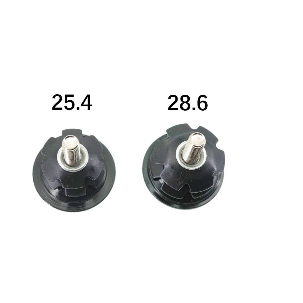 Neco Bike Headset Star Nut Stem Top Cap Cover cap bolt for fork 25.4/28.6/31.8/38.1mm 1 1/8 1 1/4 1 1/2