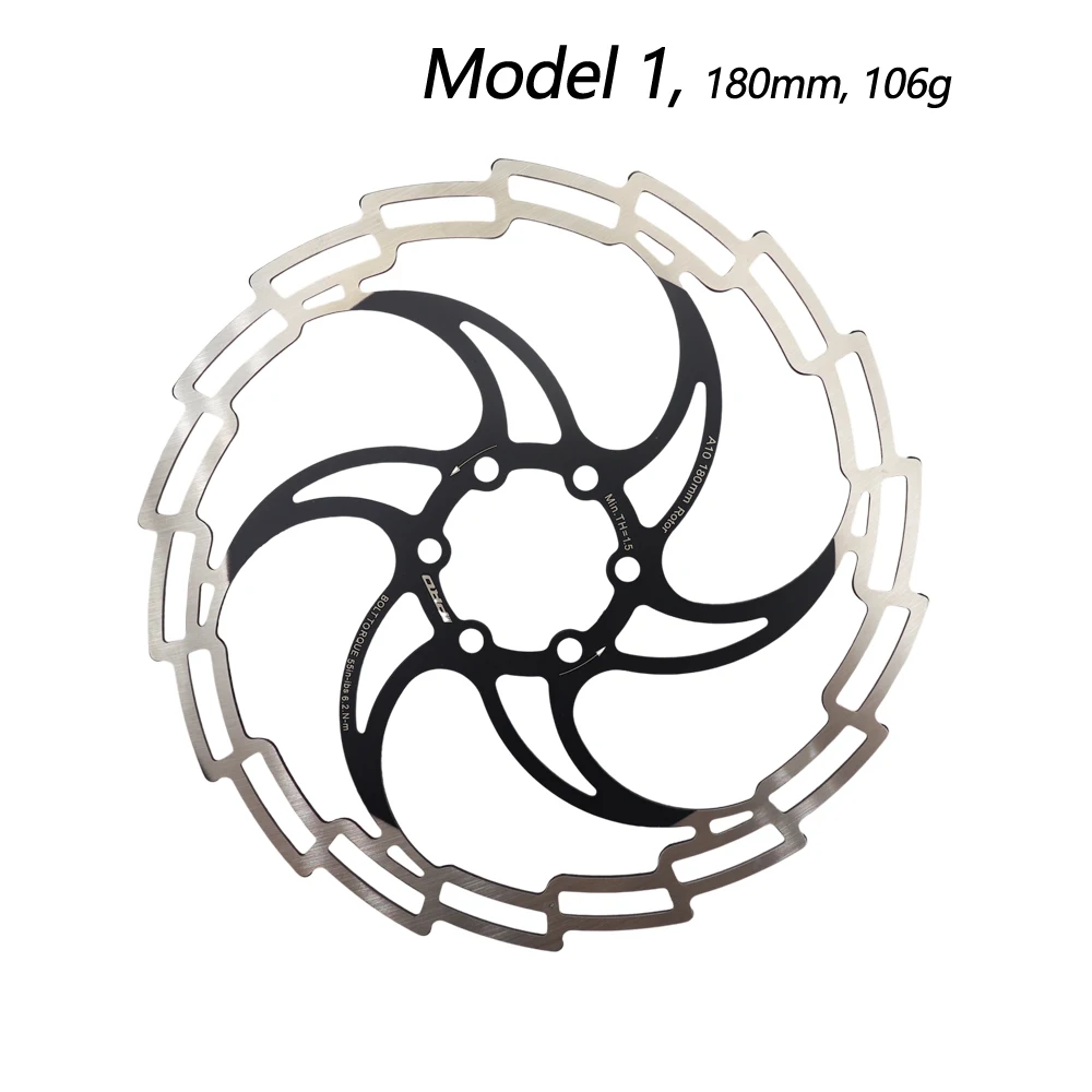 IIIPRO Bike disc brake oil slick balck red stainless steel MTB road bike 160 180 203 rainbow 6 bolts G3 rotor ipro