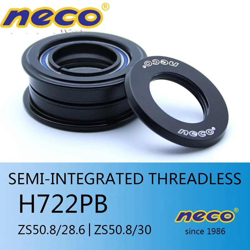 Neco Headset 50.8 Semi Integrated Threadless ZS50.8 28.6mm