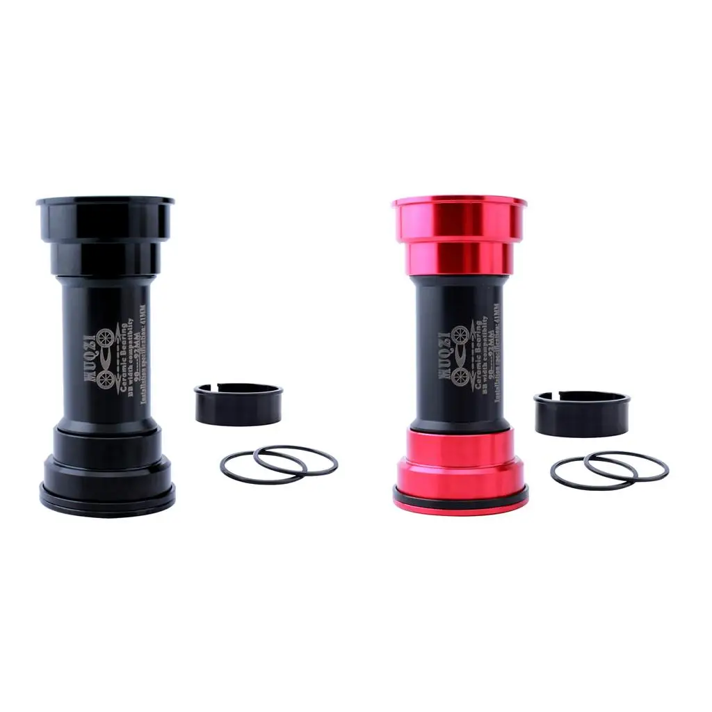 MTB Mountain Rode Bike Bottom Bracket Press Fit BB90-92 Replacement Ceramic Bearing Axis Shaft Fits 41mm Diameter BB