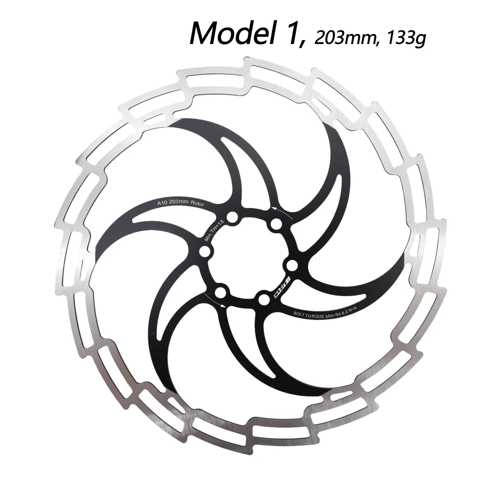 IIIPRO Bike disc brake oil slick stainless steel MTB road bike 160 180 203 rainbow 6 bolts G3 centerline rotor ipro