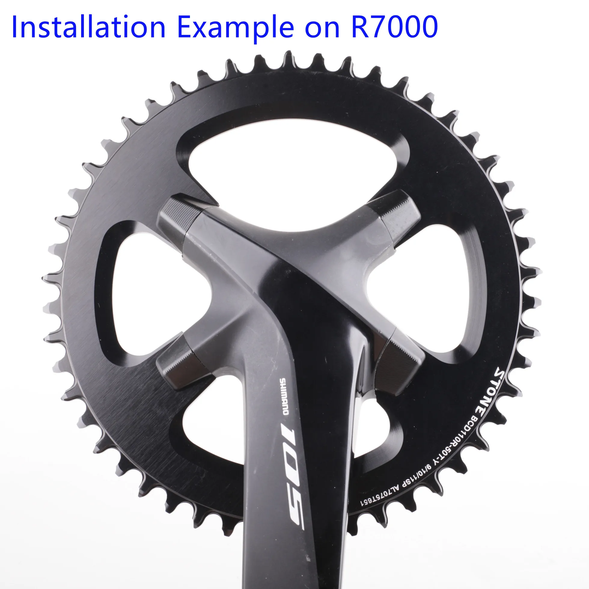 AL7075 Chainring decorative Cap for 105 R7000 R8000 R7100 R8100 R9100 R9200 FC 6800 9000 4-bolt Road Bike Crank Cover