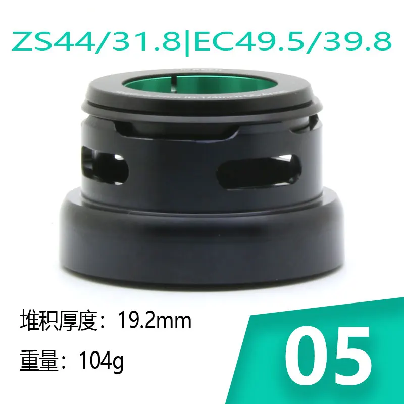 NECO Bearing Headset 49 50 49.5 49.7mm 1.5 for Tapered Straight Fork Downhill Mtb TR AM FR DJ DH Headsets Road Bike