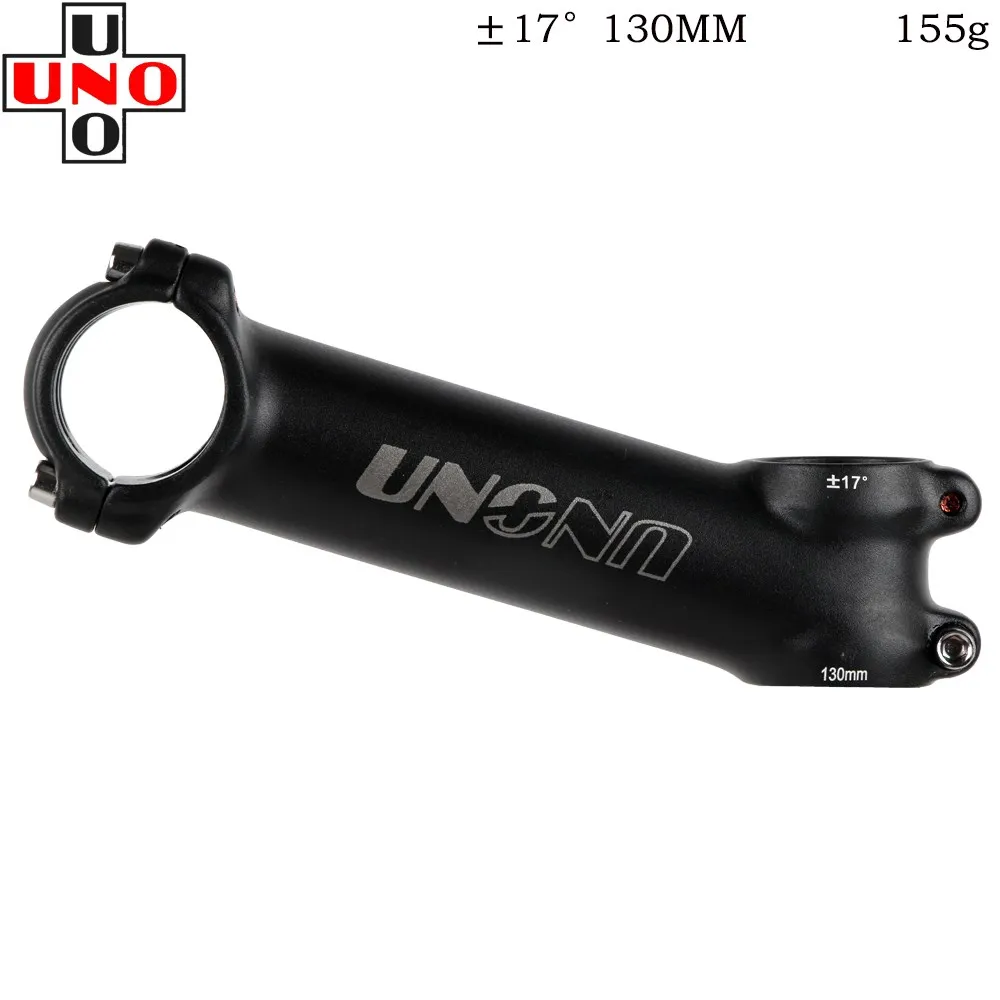 UNO Stem Bike 7 17 35 Degree Road Stem Fork 28.6x31.8mm 60/70/80/90/100/110/120/130mm Mountain MTB Bicycle Kalloy