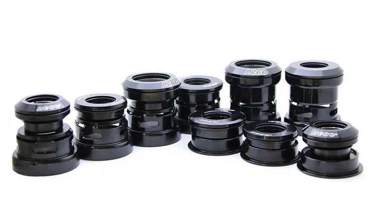 NECO Bearing Headset 49 50 49.5 49.7mm 1.5 for Tapered Straight Fork Downhill Mtb TR AM FR DJ DH Headsets Road Bike