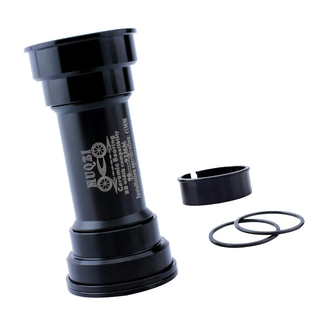 MTB Mountain Rode Bike Bottom Bracket Press Fit BB90-92 Replacement Ceramic Bearing Axis Shaft Fits 41mm Diameter BB