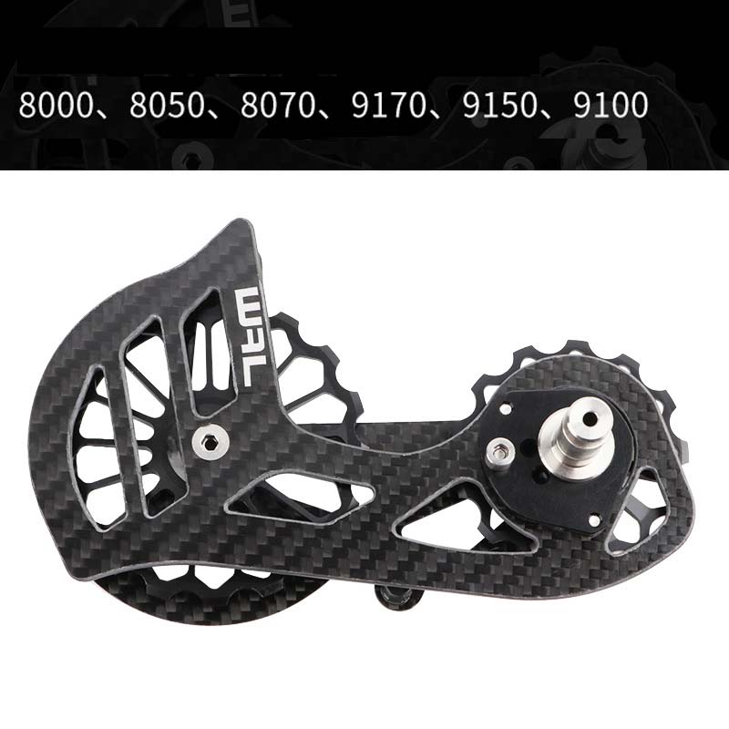 Road Bike Rear Derailleur Carbon Fiber Ceramic Bearing 17T Pulley Guide Wheel R5800 R6800 R7000 R8000 R9100 R9000 4700