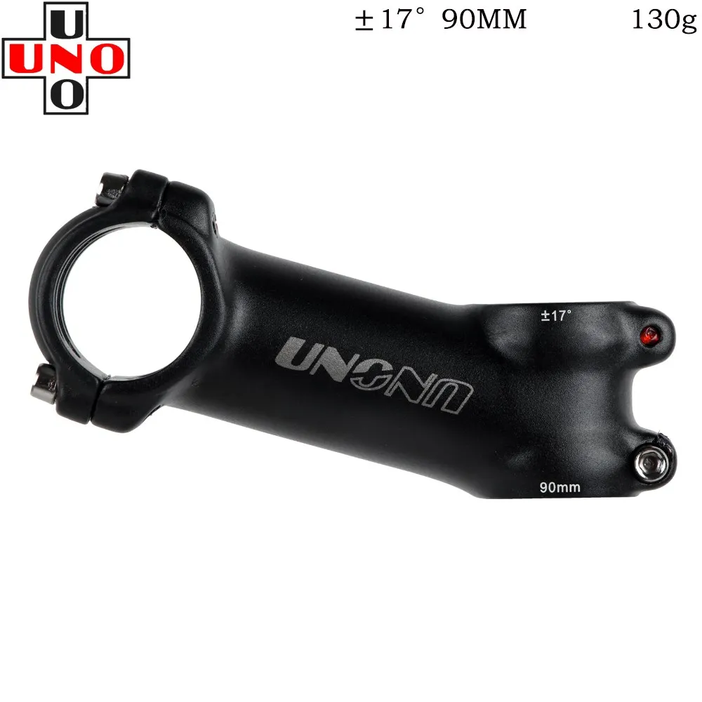 UNO Stem Bike 7 17 35 Degree Road Stem Fork 28.6x31.8mm 60/70/80/90/100/110/120/130mm Mountain MTB Bicycle Kalloy