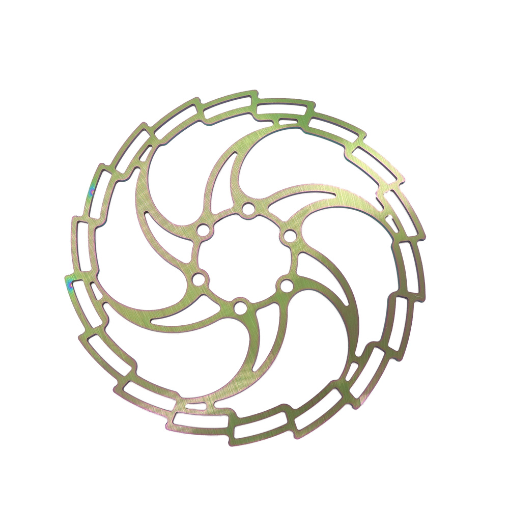 IIIPRO Bike disc brake oil slick stainless steel MTB road bike 160 180 203 rainbow 6 bolts G3 centerline rotor ipro