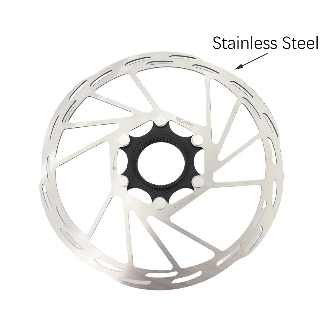 IIIPRO Bike Center Lock Disc Brake Rotor 140 160 180mm 203mm MTB Road Mountain Cooling Brake Disc And Lock Ring