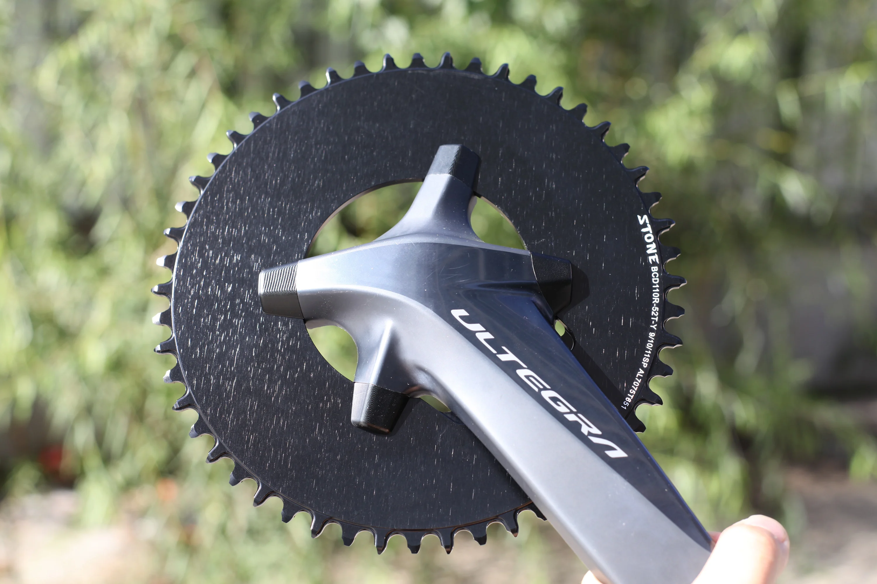 AL7075 Chainring decorative Cap for 105 R7000 R8000 R7100 R8100 R9100 R9200 FC 6800 9000 4-bolt Road Bike Crank Cover