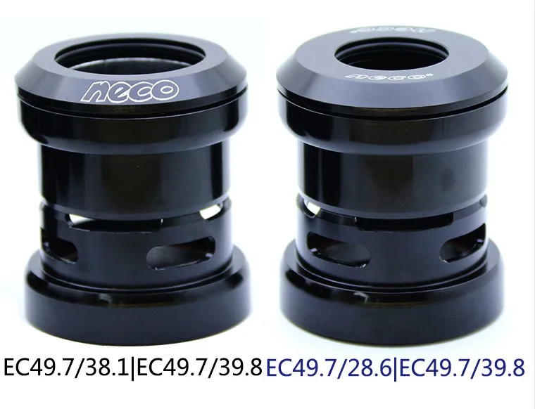 NECO Bearing Headset 49 50 49.5 49.7mm 1.5 for Tapered Straight Fork Downhill Mtb TR AM FR DJ DH Headsets Road Bike
