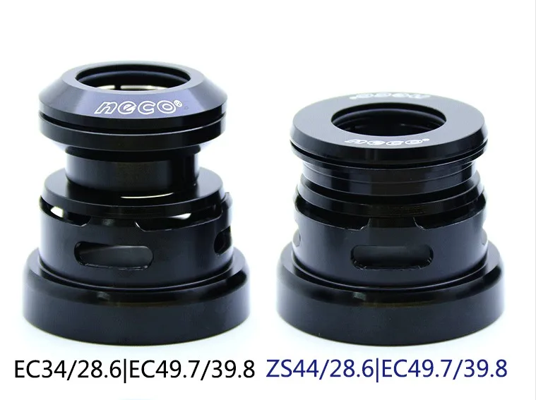 NECO Bearing Headset 49 50 49.5 49.7mm 1.5 for Tapered Straight Fork Downhill Mtb TR AM FR DJ DH Headsets Road Bike