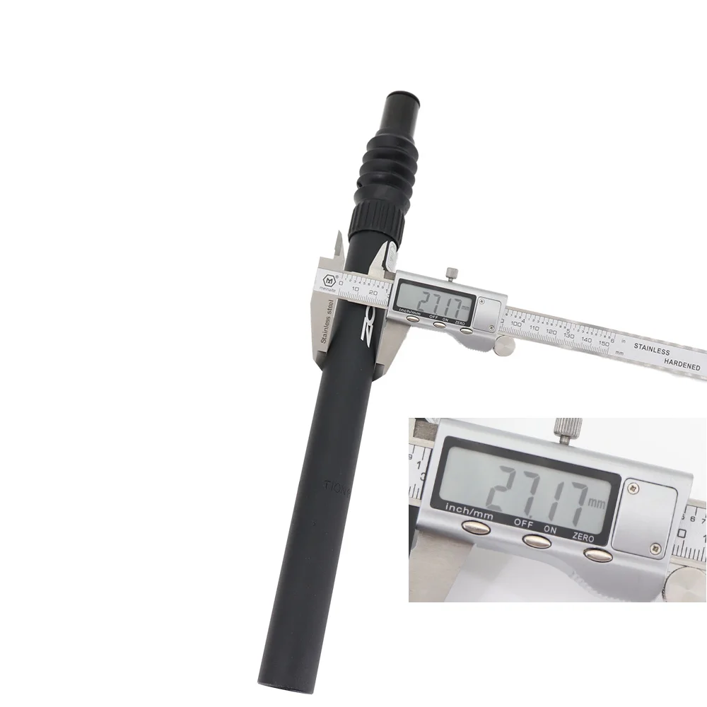 Zoom Suspension Seatpost with Straight Headless Pillar, 25.4/27.2/28.6/30.9mm, 40mm travel, 350mm Length