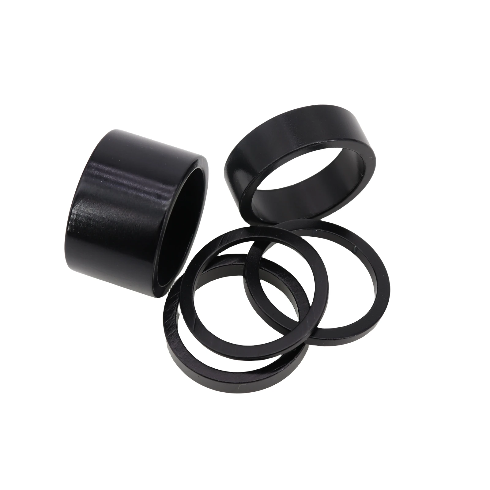 Neco 1 Inch 25.4mm 20/10/5/3/2mm Bicycle Headset Stem Al Bike Fork Star Nut Top Cap Cover Adjusting Dust Cover Spacer