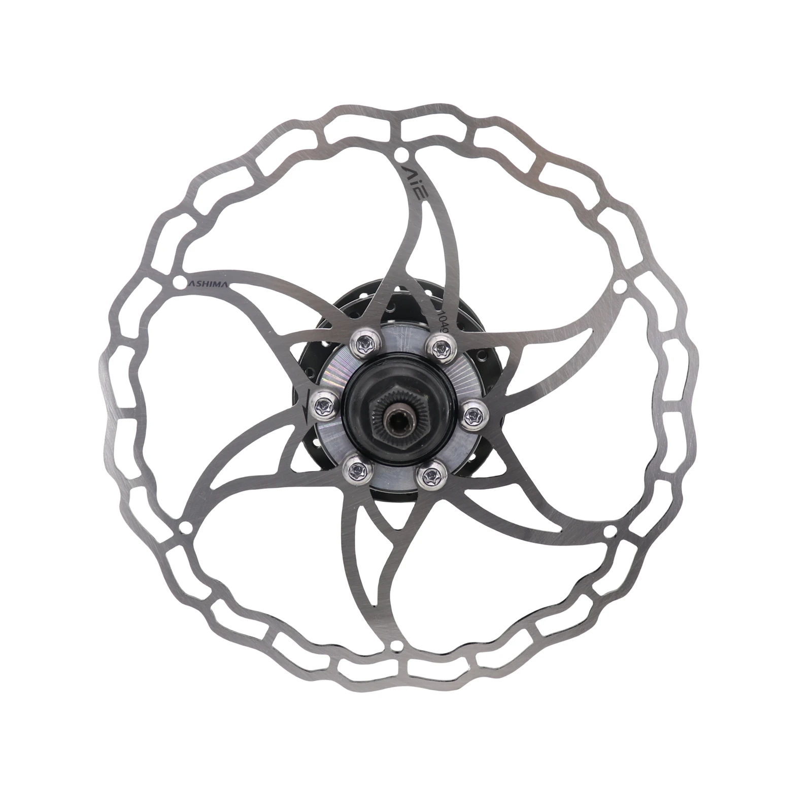 ASHIMA ARO 09 Brake Disc Rotor Only 64g MTB Bike Stainless Steel 140mm 160mm 180mm 203mm with 6 Bolts Black Red 1PC
