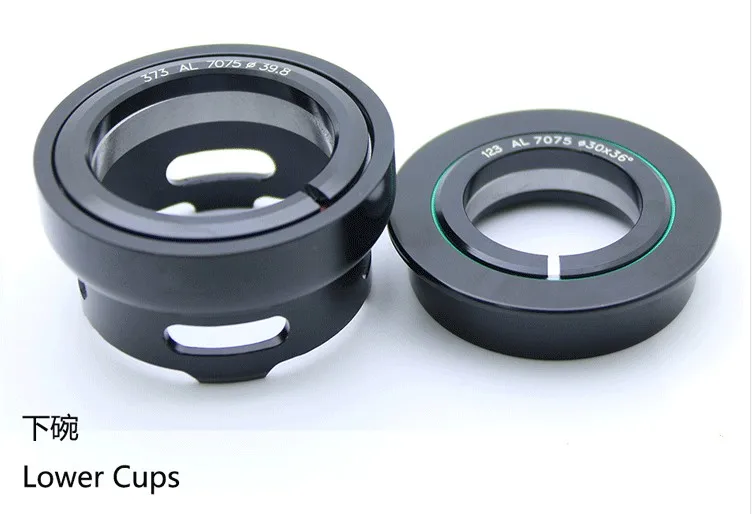 NECO Bearing Headset 49 50 49.5 49.7mm 1.5 for Tapered Straight Fork Downhill Mtb TR AM FR DJ DH Headsets Road Bike