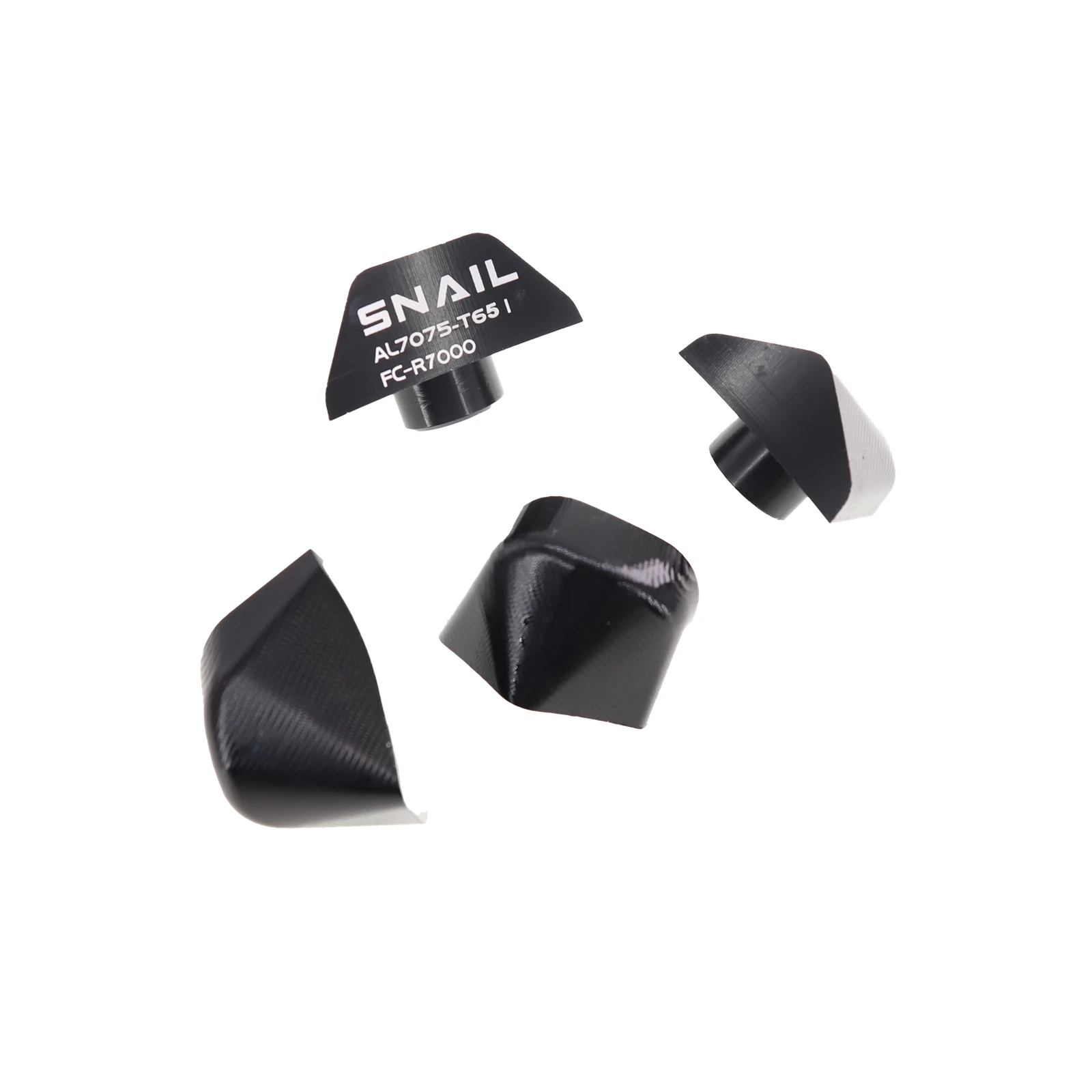 Snail Chainring Decoration Cap for Shimano 105 R7000 R8000 R9100 Cap Cover 4-bolt for Road Bike Decor Cap Crank Cover