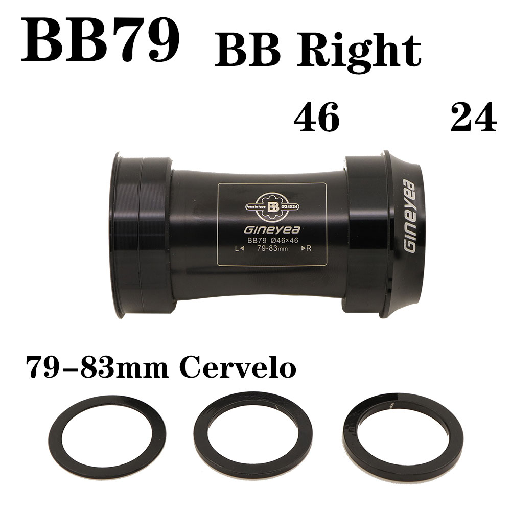 Gineyea Ceramic bearing Bottom bracket bike BB30 PF30 BB86 B79 BB386 for Shimano for SRAM GXP press fit in 24mm 22 19mm