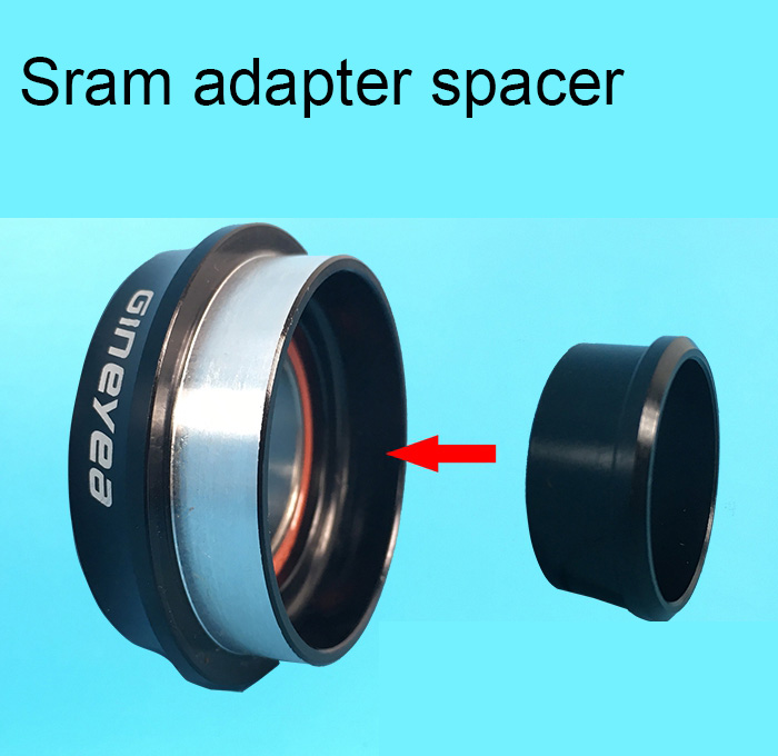 Gineyea Ceramic bearing Bottom bracket bike BB30 PF30 BB86 B79 BB386 for Shimano for SRAM GXP press fit in 24mm 22 19mm