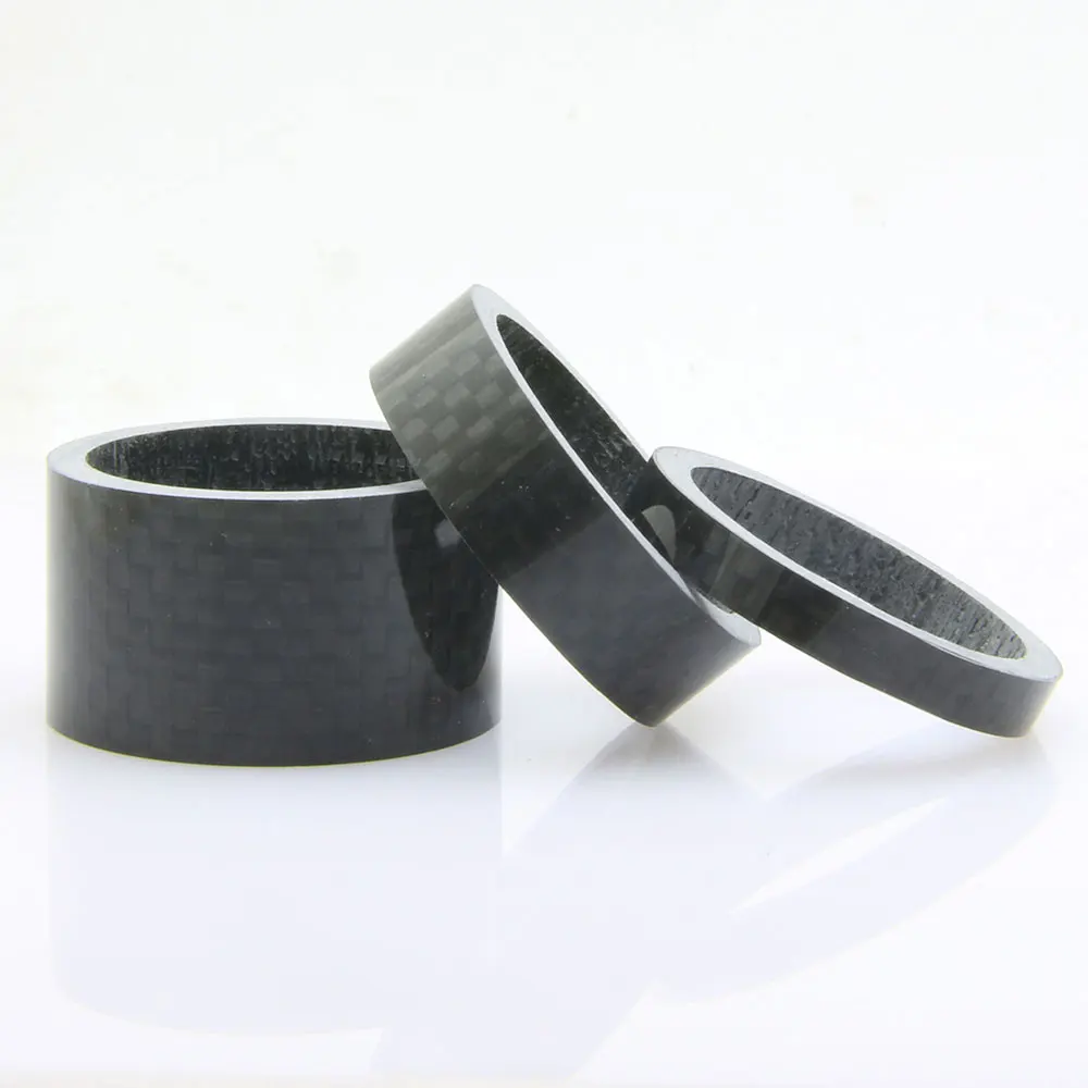 Neco 1.125 Inch 28.6mm 20/10/5/3/2mm Bicycle Headset Stem Al Carbon Fibre Bike Fork Adjusting Dust Cover Spacer Washer