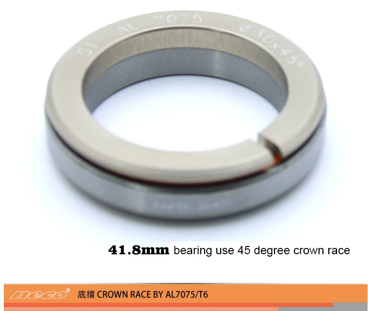 Neco bearing headset 41 41.8mm IS41 IS42 IS41.8 Integrated Threadless MTB Road Bike Headset, CNC Machined